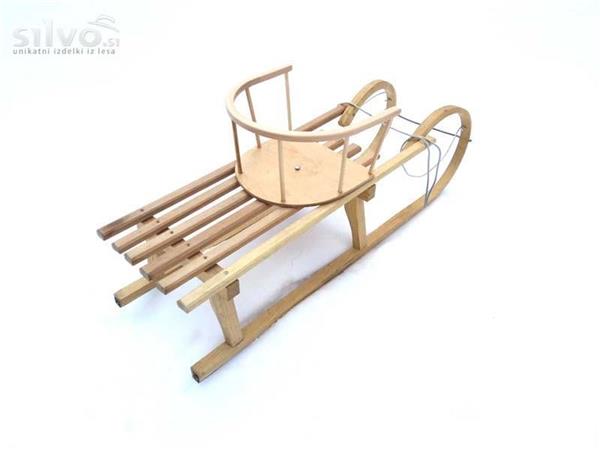 Sanke s sedežem  - 105 cm