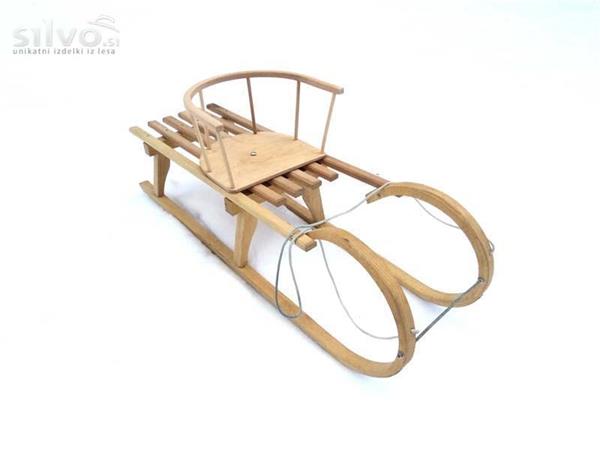 Sanke s sedežem  - 105 cm
