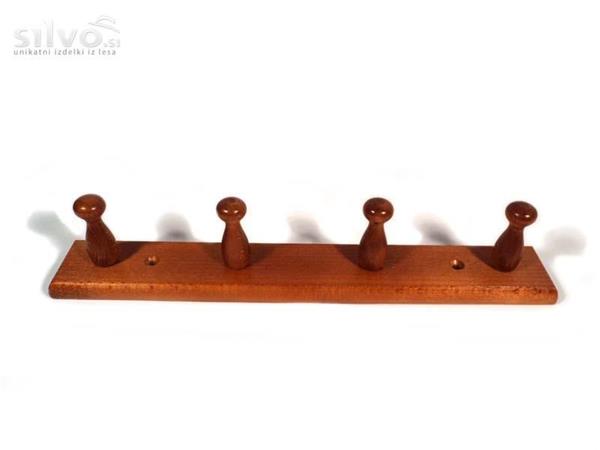 Lesen obešalnik 4 češnja