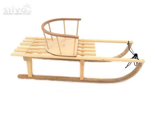 Sanke s sedežem - ravne