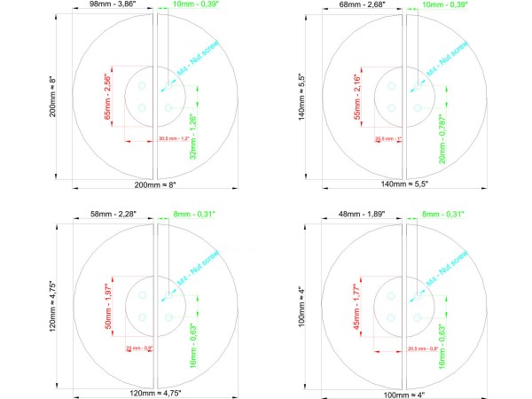 Lesen ročaj konkaven