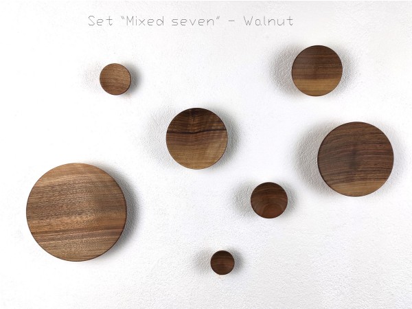 Leseni obešalniki set - 7