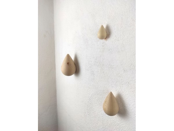 Lesene kapljice cemprin - set 3