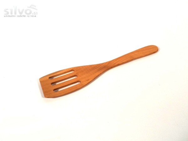 Lesena spatula s zarezami